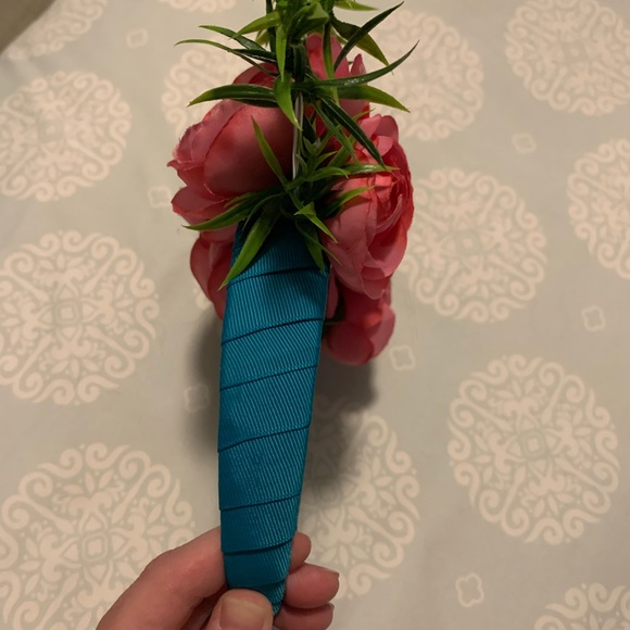 Custom made floral Minnie Ears - Picture 3 of 4